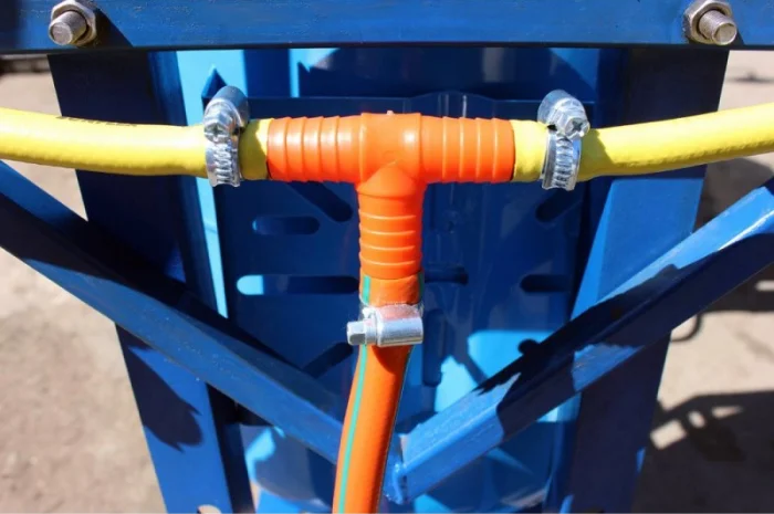 Опрыскиватель + компрессор. Навесной к мотоблоку, трактору. 50 л. Оригинал- фото № 8