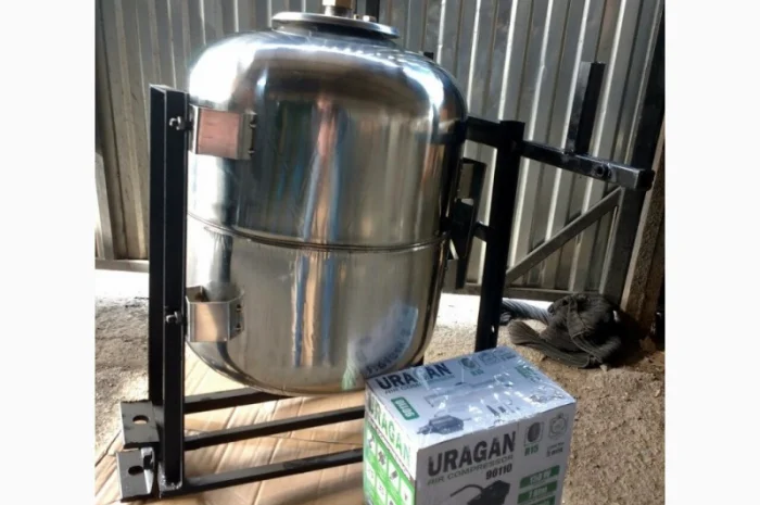 Опрыскиватель Нержавейка 50 л. Навесной. Для мотоблока, трактора- фото № 1