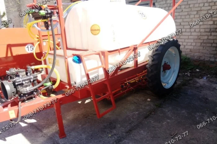 ОП-2000 polmark опрыскиватель прицепной два куба- фото № 2