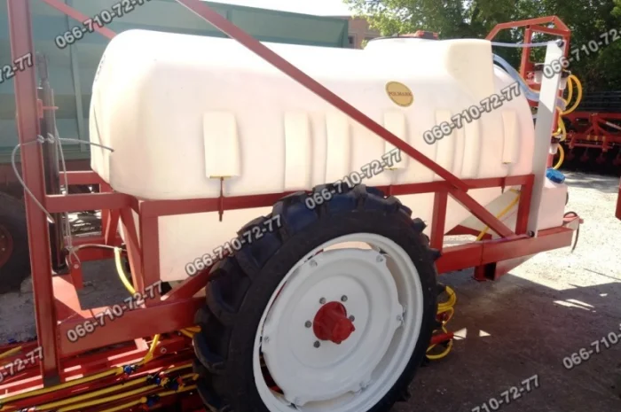 ОП-2000 polmark опрыскиватель прицепной два куба- фото № 3