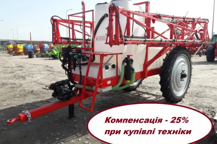 Обприскувач ОШШ 3000 л штанга 21 м (АСУ BRAVO 180)- КОМПЕНСАЦІЯ - 25%- фото № 1