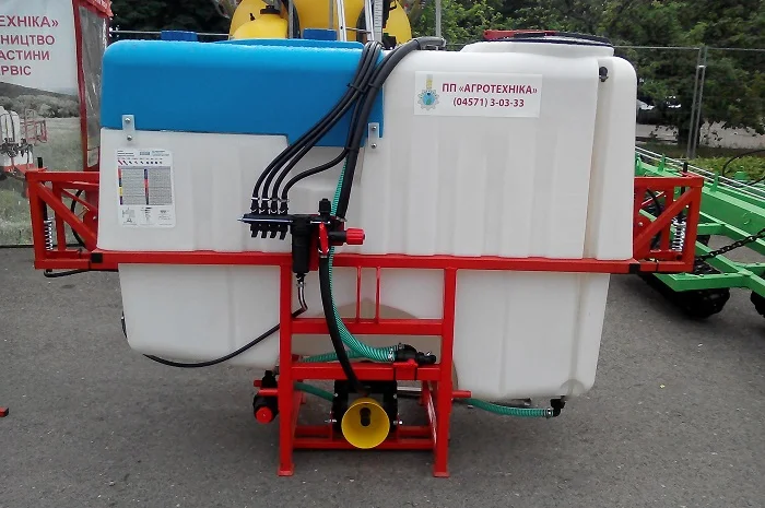 Обприскувач для захисту рослин ОП-1000 л штанга 16 м- фото № 1