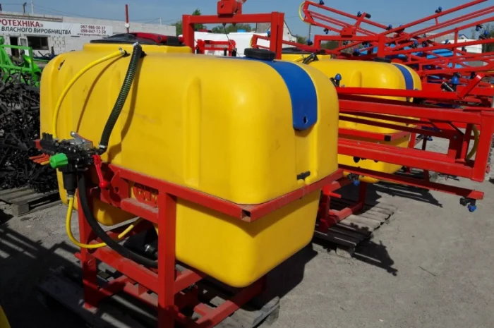 Навісний обприскувач 600 л штанга 14 м для внесення пестицидів- фото № 4