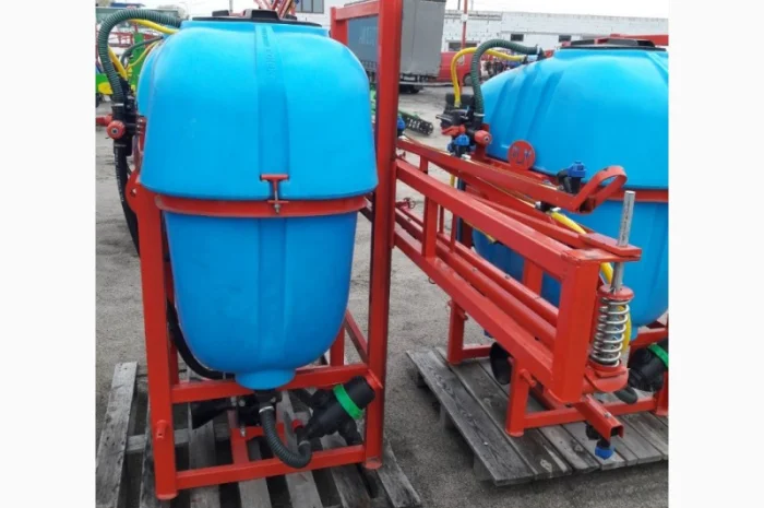 Навісний обприскувач 400 л для внесення пестицидів штанга 12 м- фото № 5