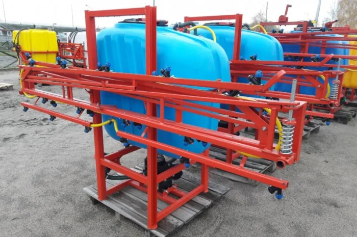 Навісний обприскувач 400 л для внесення пестицидів штанга 12 м- фото № 6