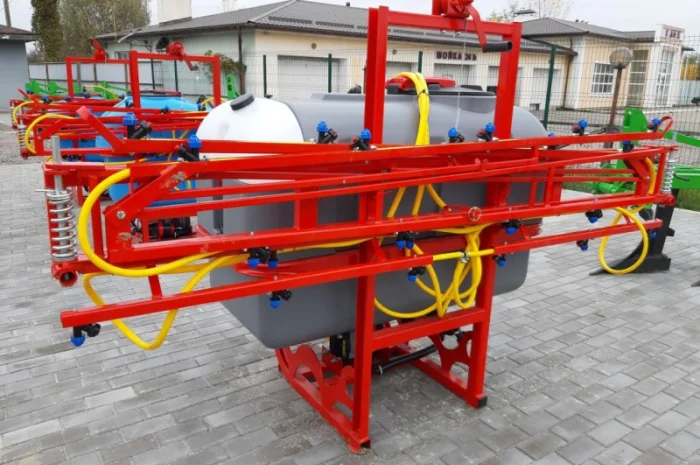 Тракторний штанговий 600 л навісний обприскувач штанга 12 м- фото № 2