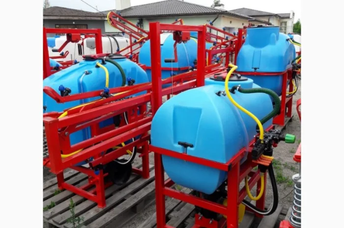 Навісний обприскувач 200 л для внесення пестицидів штанга 10 м- фото № 2