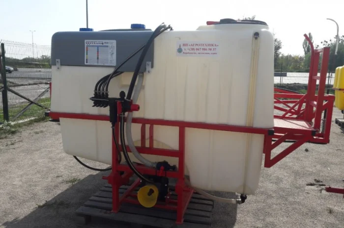 Навісний обприскувач ОП-1000 л штанга 16 м- фото № 1