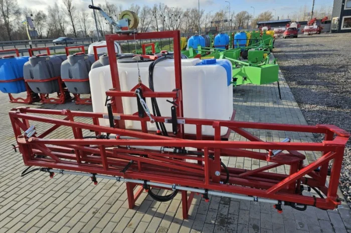 Навісний обприскувач ОНШ-800л для внесення пестицидів штанга 14 м- фото № 7