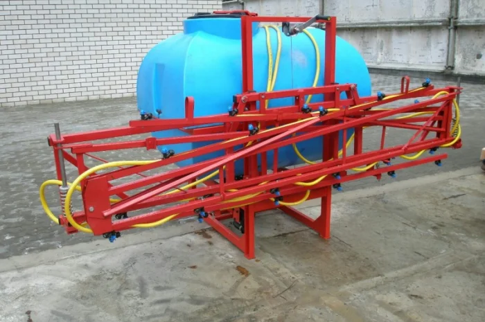 Продам опрыскиватель навесной 1000 литров 14, 16 метров штанга со стабилизацией- фото № 2