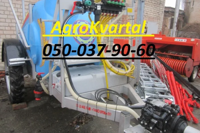 Опрыскиватель с оцинкованной штангой Максус 2000/18 метров,  Форсунки 3-х позиционные- фото № 2