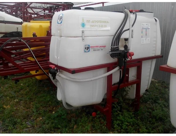 Обприскувач навісний ( начіпний ) 800 л штанга 14 м- фото № 5