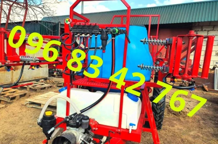 ОП 2000 (2500) л. Штанга 18 м. прицепной. Опрыскиватель используют- фото № 1