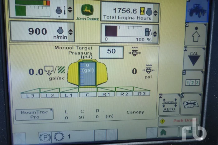 2010 г. 695 м.ч.Опрыскиватель Джон Дир Дір John Deere 4830 из США- фото № 4