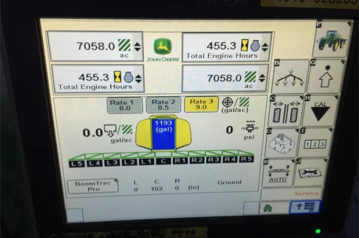 2014 г. John Deere 4940 (455 м.ч.) самоходный опрыскиватель Джон Дир из США- фото № 5