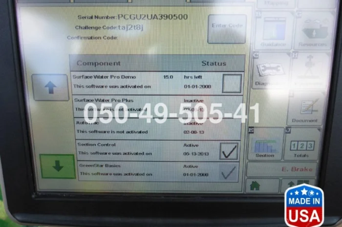 Самоходный опрыскиватель Джон Дир John Deere 4940 2013 г. купить в Украине- фото № 9