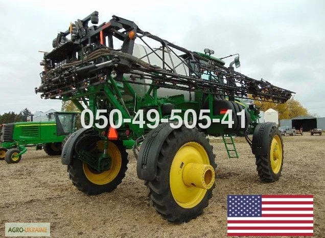 260 м.ч. опрыскиватель John Deere Джон Дир 4830 б/у бумтрек, автотрек- фото № 3