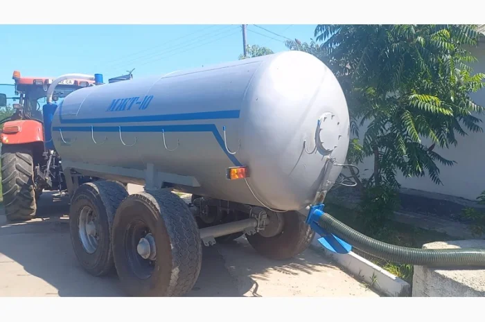 Бочка навозу МЖТ-10 вакумна з розкидачем- фото № 3