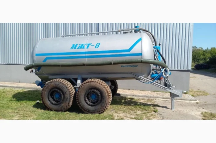 Бочка МЖТ-8 вакумна для навоза з розкидачем- фото № 1
