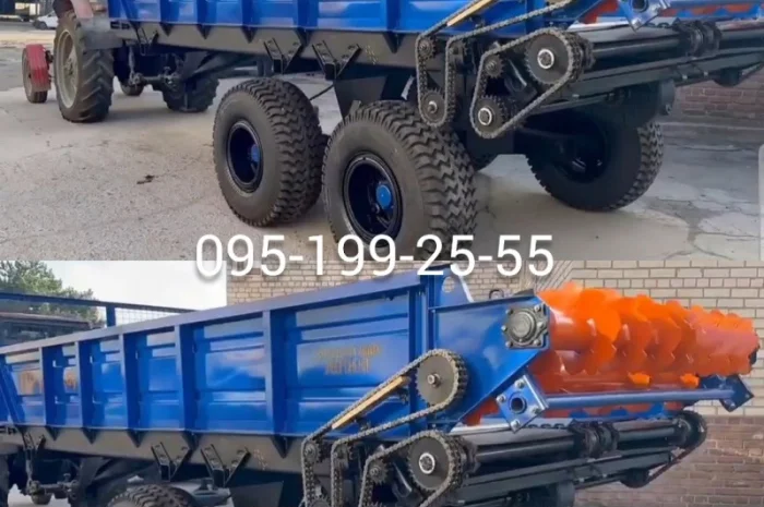 Гноєрозкидач ПРТ-10. Розкидач органічних добрив ПРТ-10. Запчастини ПРТ-10- фото № 1