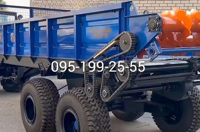 Розкидач органічних добрив ПРТ; гноєрозкидач ПРТ-10- фото № 1