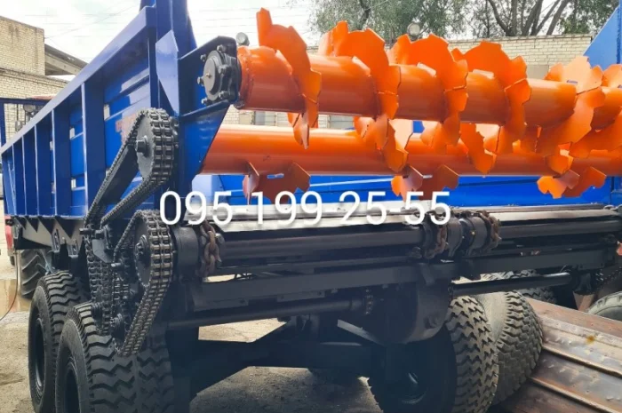 Гноєрозкидач ПРТ-10. Балансир ПРТ-10 (тандемна вісь); цапфа балансиру ПРТ-10- фото № 2