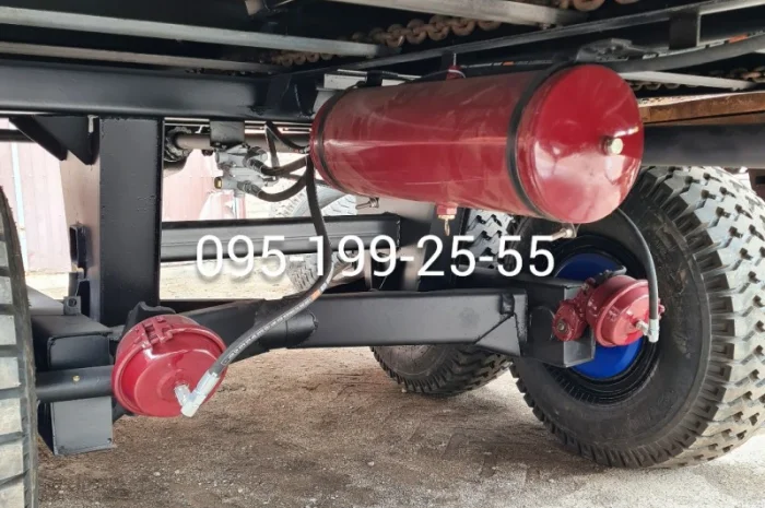 Гноєрозкидач ПРТ-10. Балансир ПРТ-10 (тандемна вісь); цапфа балансиру ПРТ-10- фото № 3