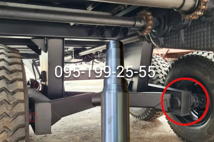 Гноєрозкидач ПРТ-10. Балансир ПРТ-10 (тандемна вісь); цапфа балансиру ПРТ-10- фото № 4