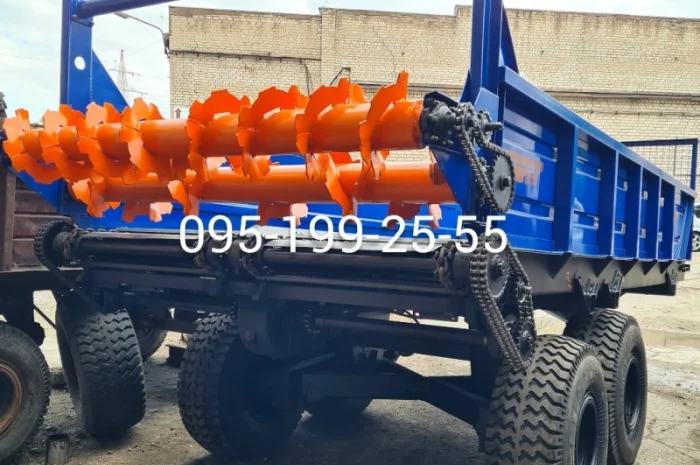 Гноєрозкидач ПРТ-10; транспортер ПРТ-10; бітер ПРТ-10; сектор бітера ПРТ-10- фото № 2