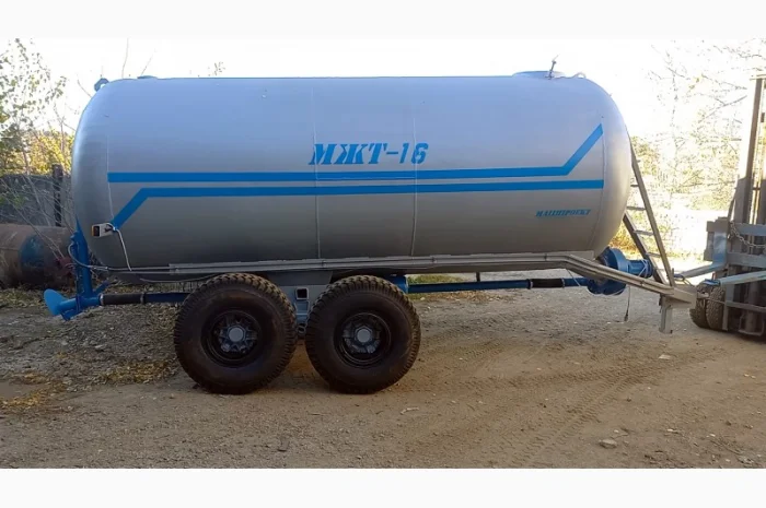 Бочка навозу МЖТ-16 (16м3) з насосом розкидачем- фото № 2