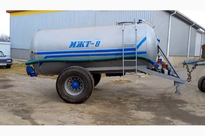 Бочка МЖТ-8 для навозу або води- фото № 1