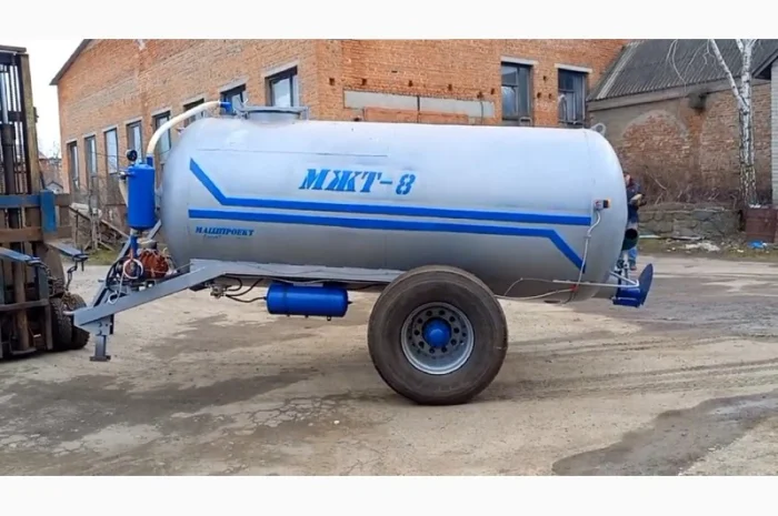 Бочка МЖТ-8 для навозу або води- фото № 3