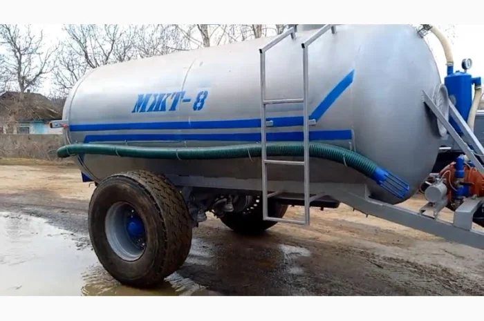 Бочка МЖТ-8 для навозу або води- фото № 4
