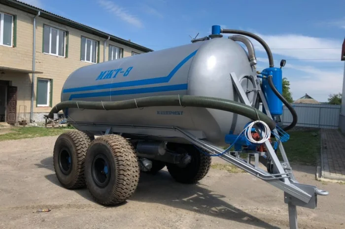 Бочка навозу МЖТ-8 вакумна з розкидачем- фото № 5