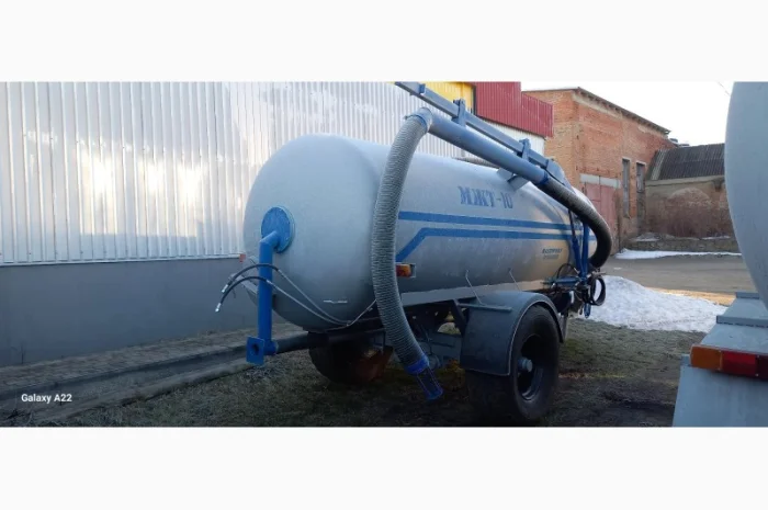 Бочка МЖТ-10 одноосная вакумная на 10м3- фото № 5