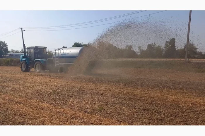 Бочка МЖТ-12 навозу з насосом розкидачем та мішалкою- фото № 2