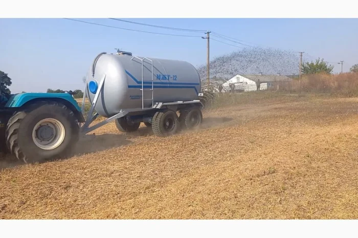 Бочка МЖТ-12 навозу з насосом розкидачем та мішалкою- фото № 4