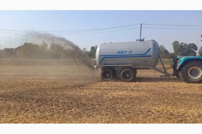 Бочка МЖТ-12 навозу з насосом розкидачем та мішалкою- фото № 7