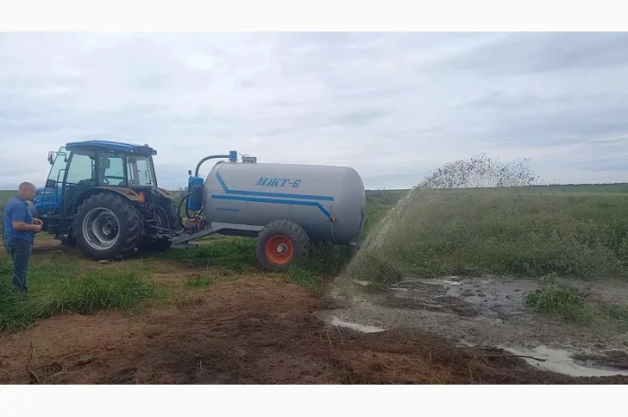 Бочка МЖТ-6 вакумна для навозу чи води- фото № 1