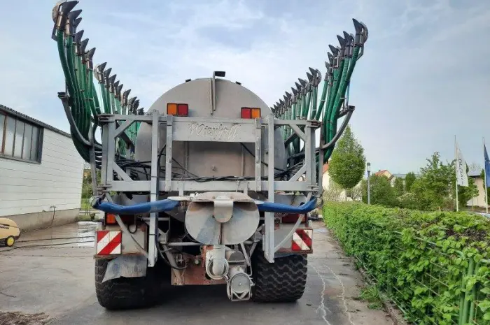Причіпний розкидач органічних добрив Meyer-Lohne PW 22000 TR + Wienhof 15m Schleppschuh- фото № 2