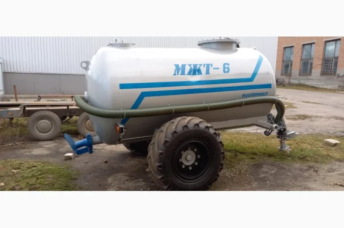 Бочка для викачки навозу та розкидання МЖТ-6 (6м3)- фото № 3