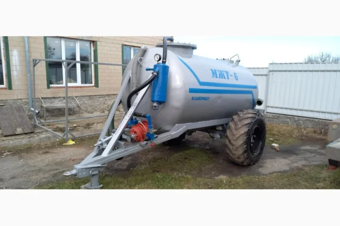 Бочка для викачки навозу та розкидання МЖТ-6 (6м3)- фото № 4