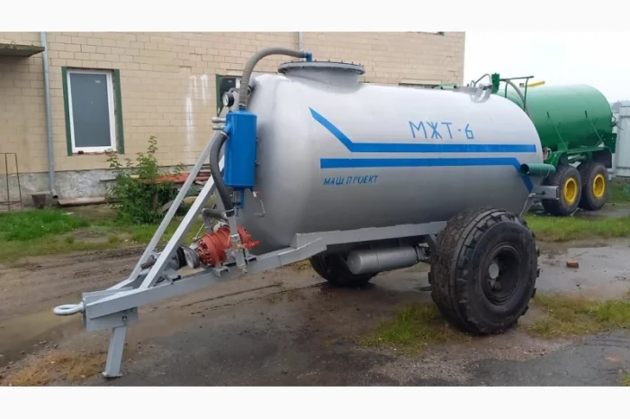 Бочка МЖТ-6 для розкидання рідкого навозу- фото № 1