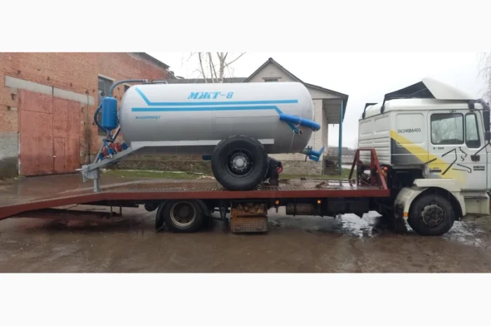 МЖТ-8 вакумна бочка до МТЗ-892 для води чи з розкидачем навозу- фото № 2