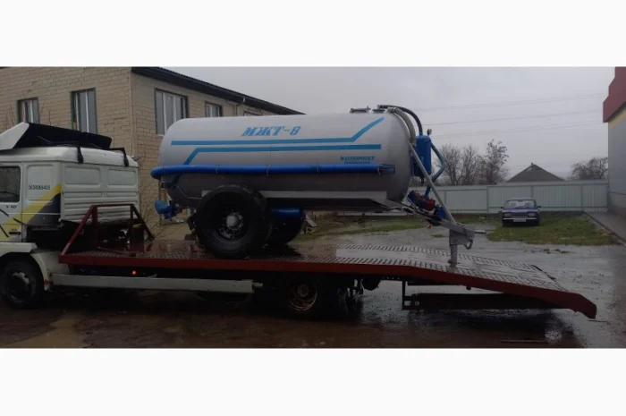 МЖТ-8 вакумна бочка до МТЗ-892 для води чи з розкидачем навозу- фото № 3
