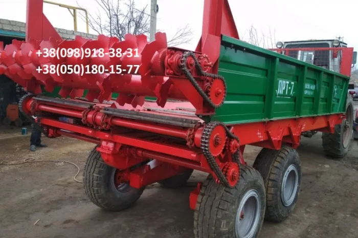 Разбрасыватель органических удобрений ПТР-7- фото № 2