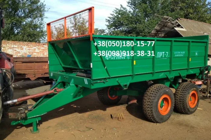 Навозоразбрасыватель ПРТ-7 под куриный помет- фото № 2
