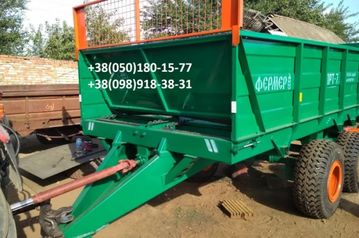 Навозоразбрасыватель ПРТ-7 под куриный помет- фото № 6