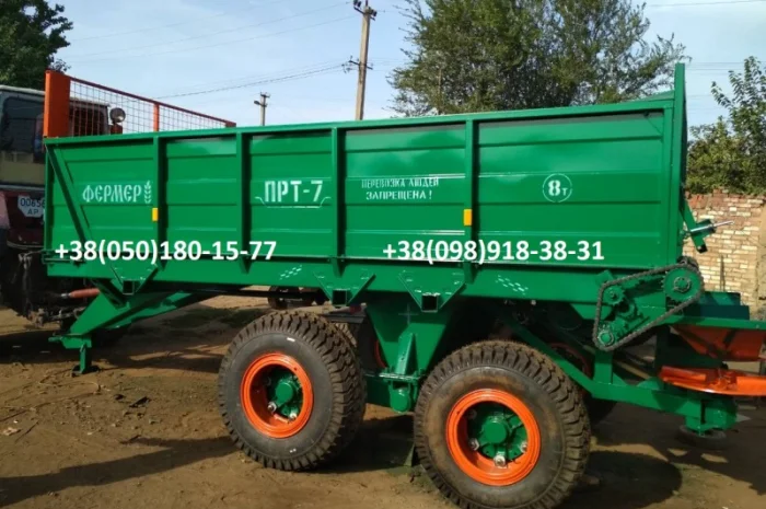 Навозоразбрасыватель ПРТ-7 под куриный помет- фото № 7