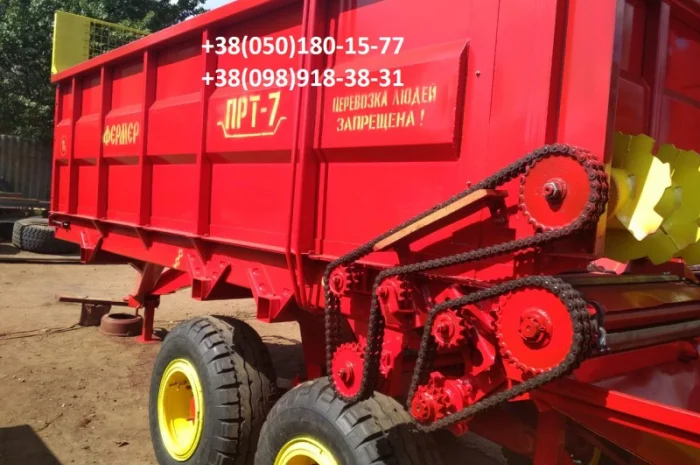 Розкидач курячого навозу. ПРТ-7- фото № 8